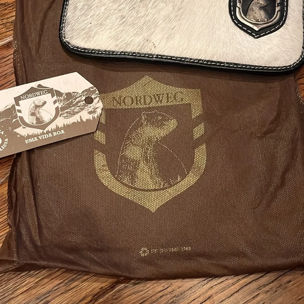 Cow leather iPad case.